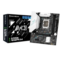 Материнская плата Maxsun MS-B760M GAMING WIFI ACE D4 B760 LGA1700 2xDDR4 1xPCIEx16 1xPCIEx1 2xM.2 6xUSB3.2Gen1 4xUSB2.0 3xSATA3.0 1G DP HDMI M-ATX RTL