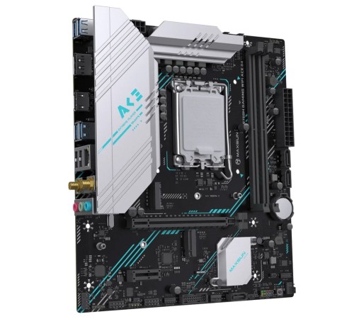Материнская плата Maxsun MS-B760M GAMING WIFI ACE D4 B760 LGA1700 2xDDR4 1xPCIEx16 1xPCIEx1 2xM.2 6xUSB3.2Gen1 4xUSB2.0 3xSATA3.0 1G DP HDMI M-ATX RTL