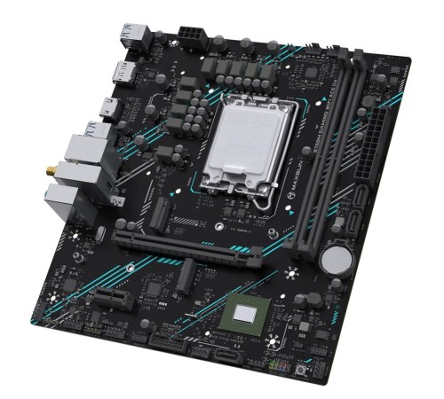 Материнская плата Maxsun MS-B760M GAMING WIFI ACE D4 B760 LGA1700 2xDDR4 1xPCIEx16 1xPCIEx1 2xM.2 6xUSB3.2Gen1 4xUSB2.0 3xSATA3.0 1G DP HDMI M-ATX RTL