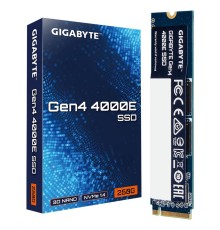 Твердотельный накопитель SSD Gigabyte M.2 2280 250GB Gen4 4000E SSD PCI Express 4.0x4, NVMe 1.4, 3500/1800, MTBF 1.5M, 3D NAND, 150TBW, RTL