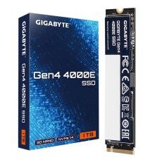 Твердотельный накопитель SSD Gigabyte M.2 2280 1TB Gen4 4000E SSD PCI Express 4.0x4, NVMe 1.4, 4000/3900, MTBF 1.5M, 3D NAND, 320TBW, RTL
