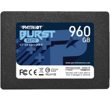 Накопитель SSD Patriot SATA III 960Gb PBE960GS25SSDR Burst Elite 2.5"