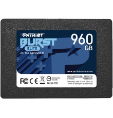 Накопитель SSD Patriot SATA III 960Gb PBE960GS25SSDR Burst Elite 2.5"