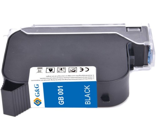 Картридж струйный G&G GB-001BK черный (42мл) для G&G GG-HH1001