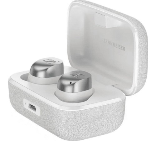 Наушники Sennheiser Momentum True Wireless 4 White Silver Наушники Sennheiser Momentum True Wireless 4 White Silver