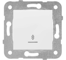 Переключатель Panasonic Karre&Arkedia скрыт. 1кл. с подсветкой IP20 бежевый (упак.:1шт) (WKTT00042WH-RU)