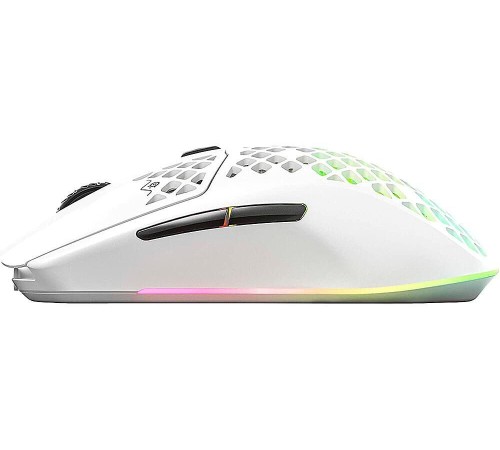 Мышь Steelseries Aerox 3 белый оптическая (18000dpi) беспроводная BT/Radio USB Мышь Steelseries Aerox 3 белый оптическая (18000dpi) беспроводная BT/Radio USB