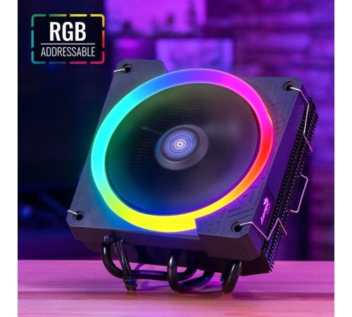 Устройство охлаждения(кулер) Aerocool Cylon 3H Soc-AM4/AM3+/1150/1151/1200 4-pin 13-24dB Al+Cu 125W 480gr LED Ret Устройство охлаждения(кулер) Aerocool Cylon 3H Soc-AM4/AM3+/1150/1151/1200 4-pin 13-24dB Al+Cu 125W 480gr LED Ret