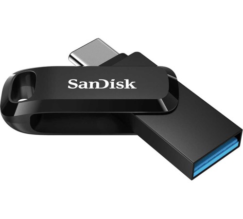 Флеш Диск Sandisk 512Gb Ultra Dual Drive Go SDDDC3-512G-G46 USB3.1 черный