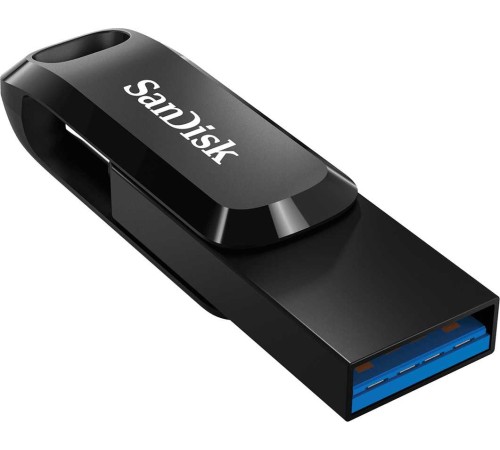 Флеш Диск Sandisk 512Gb Ultra Dual Drive Go SDDDC3-512G-G46 USB3.1 черный