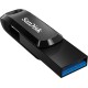 Флеш Диск Sandisk 512Gb Ultra Dual Drive Go SDDDC3-512G-G46 USB3.1 черный
