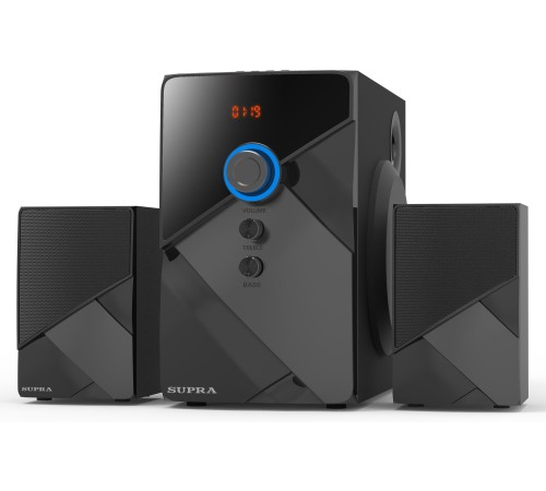 Акустическая система SUPRA SMB-290 (Bluetooth. Максимальная мощность: 550 Вт. Суммарная мощность (RMS) 60 Вт. FM тюнер. USB порт. SD порт. AUX вход. Пульт ДУ.)