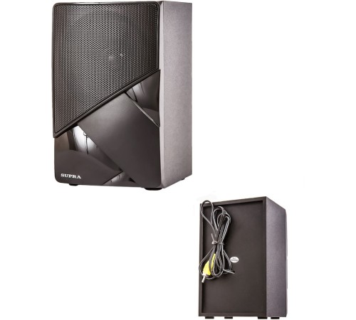 Акустическая система SUPRA SMB-290 (Bluetooth. Максимальная мощность: 550 Вт. Суммарная мощность (RMS) 60 Вт. FM тюнер. USB порт. SD порт. AUX вход. Пульт ДУ.)