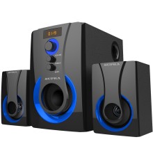Акустическая система SUPRA SMB-310 (Bluetooth. Максимальная мощность: 550 Вт. Суммарная мощность (RMS) 60 Вт. FM тюнер. USB порт. SD порт. AUX вход. Пульт ДУ.)