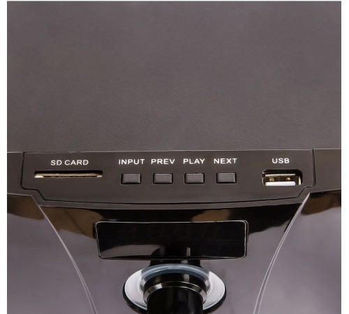 Акустическая система SUPRA SMB-310 (Bluetooth. Максимальная мощность: 550 Вт. Суммарная мощность (RMS) 60 Вт. FM тюнер. USB порт. SD порт. AUX вход. Пульт ДУ.)