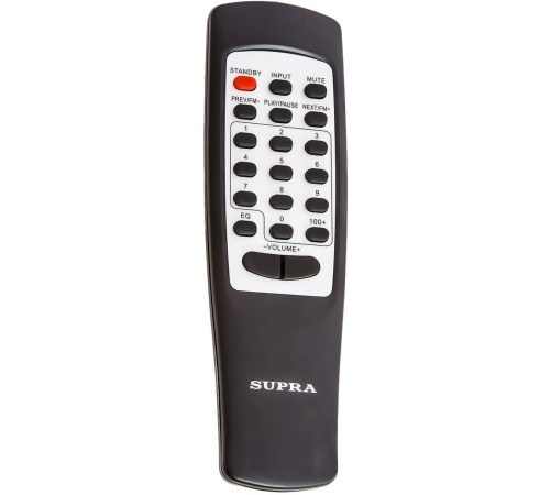 Акустическая система SUPRA SMB-310 (Bluetooth. Максимальная мощность: 550 Вт. Суммарная мощность (RMS) 60 Вт. FM тюнер. USB порт. SD порт. AUX вход. Пульт ДУ.)