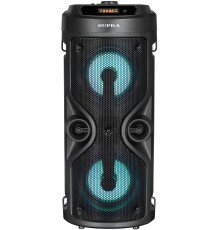 Акустическая система SUPRA SMB-350 (Воспроизведение музыкальных файлов в формате MP3/WAV. Bluetooth. Поддержка A2DP . FM тюнер. Функция караоке. 1 вход для подключения микрофона. USB разъем. Двухканальный линейный вход. Максимальная мощность: 250 Вт.  RMS