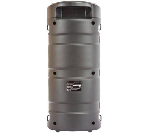 Акустическая система SUPRA SMB-350 (Воспроизведение музыкальных файлов в формате MP3/WAV. Bluetooth. Поддержка A2DP . FM тюнер. Функция караоке. 1 вход для подключения микрофона. USB разъем. Двухканальный линейный вход. Максимальная мощность: 250 Вт.  RMS