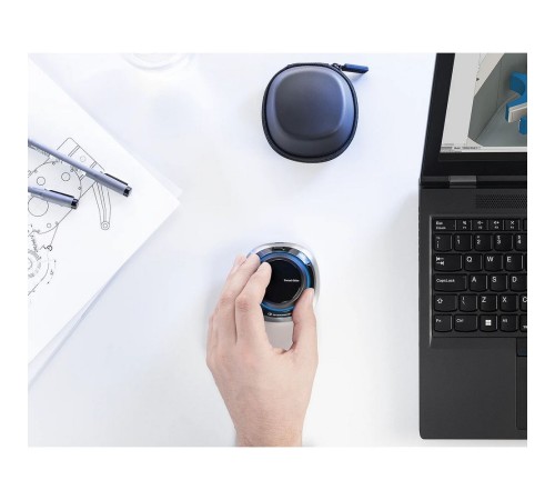 Мышь беспроводная 3DConnexion SpaceMouse Wireless (3DX-700115) черный/серебристый, радиоканал, Bluetooth, USB, кнопки - 2