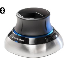 Мышь беспроводная 3DConnexion SpaceMouse Wireless (3DX-700115) черный/серебристый, радиоканал, Bluetooth, USB, кнопки - 2