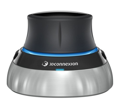 Мышь беспроводная 3DConnexion SpaceMouse Wireless (3DX-700115) черный/серебристый, радиоканал, Bluetooth, USB, кнопки - 2