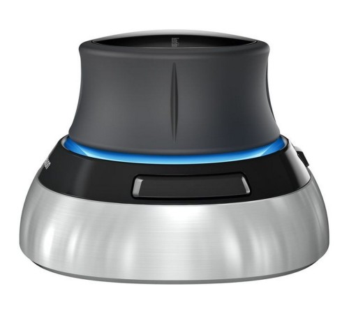 Мышь беспроводная 3DConnexion SpaceMouse Wireless (3DX-700115) черный/серебристый, радиоканал, Bluetooth, USB, кнопки - 2