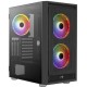 Корпус Aerocool Graphite-G-BK-v2 черный без БП ATX 3x140mm 2xUSB3.0 audio