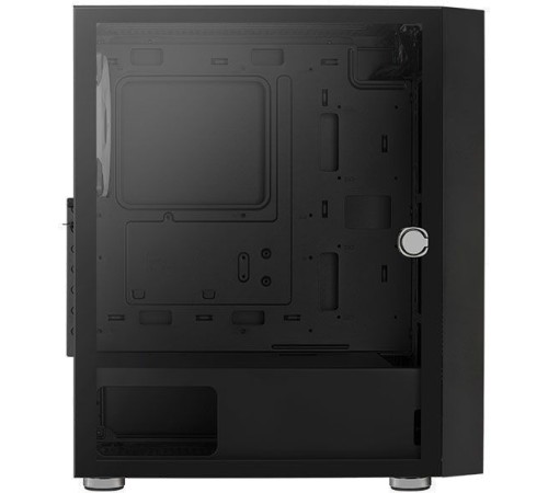 Корпус Aerocool Graphite-G-BK-v2 черный без БП ATX 3x140mm 2xUSB3.0 audio