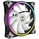 Вентилятор в корпус ALSEYE HALO PRO B-R (rubber screw) FAN 120mm, hydraulic, 800~2100rpm, max 51.87CFM, max 26dBA, ARGB. PWM, Black, RTL