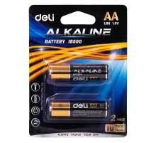 Батарея Deli E18500 AA (2шт) блистер