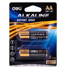 Батарея Deli E18500 AA (2шт) блистер