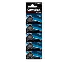 Батарея Camelion Lithium CR2016 BL-5 CR2016 75mAh (5шт) блистер