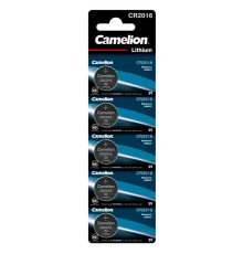 Батарея Camelion Lithium CR2016 BL-5 CR2016 75mAh (5шт) блистер