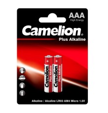 Батарея Camelion Plus Alkaline LR03-BP2 AAA 1250mAh (2шт) блистер
