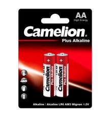 Батарея Camelion Plus Alkaline LR6-BP2 AA 2700mAh (2шт) блистер