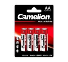 Батарея Camelion Plus Alkaline LR6-BP4 AA 2700mAh (4шт) блистер