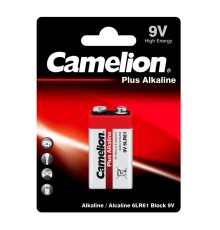 Батарея Camelion Plus Alkaline 6LR61-BP1 9V 550mAh (1шт) блистер
