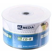 Диск CD-R MyMedia 700Mb 52x Slim case (50шт) Printable (69206)