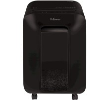Шредер Fellowes PowerShred LX200 черный (секр.P-4)/перекрестный/12лист./22лтр./скрепки/скобы/пл.карты