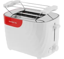 Тостер Polaris PET 0720 700Вт белый/красный