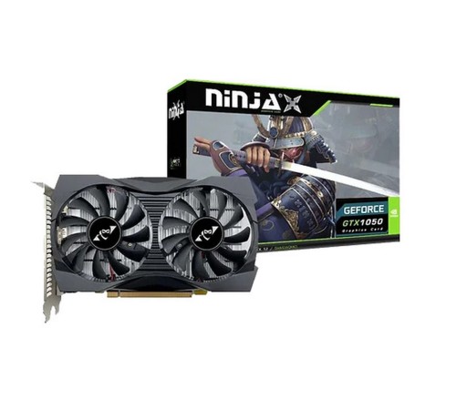 Видеокарта Ninja (Sinotex) GTX1050 2GB GDDR5 128bit DVI DP HDMI 2FAN RTL Видеокарта Ninja (Sinotex) GTX1050 2GB GDDR5 128bit DVI DP HDMI 2FAN RTL