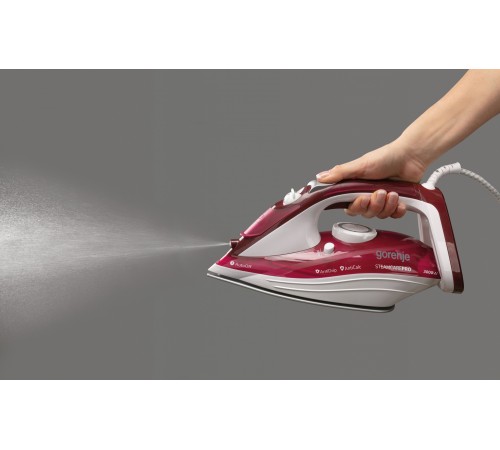 Утюг Gorenje SIH3000RBC 3000Вт красный/белый