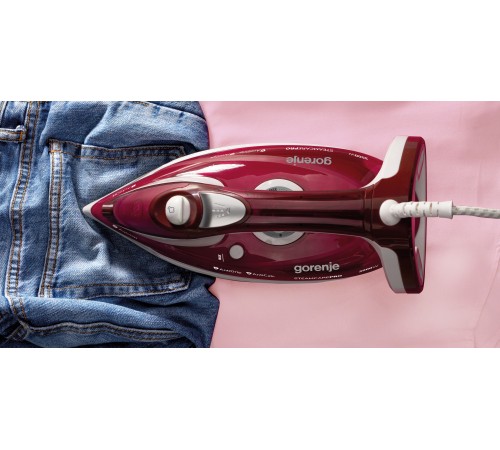 Утюг Gorenje SIH3000RBC 3000Вт красный/белый