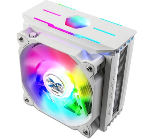Устройство охлаждения(кулер) Zalman CNPS10X Optima II White RGB Soc-AM4/AM3+/1150/1151/1200/2011/2066 4-pin 17-27dB Al+Cu 180W 740gr LED Ret Устройство охлаждения(кулер) Zalman CNPS10X Optima II White RGB Soc-AM4/AM3+/1150/1151/1200/2011/2066 4-pin 17-27dB Al+Cu 180W 740gr LED Ret