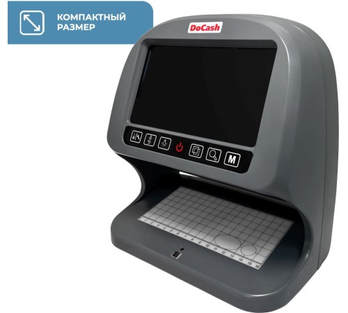 Детектор банкнот DoCash Big D 14599 просмотровый мультивалюта Детектор банкнот DoCash Big D 14599 просмотровый мультивалюта