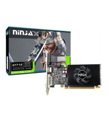 Видеокарта Ninja (Sinotex) GT710 4G DDR3 64BIT DVI HDMI VGA 1FAN RTL