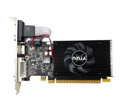 Видеокарта Ninja (Sinotex) GT710 4G DDR3 64BIT DVI HDMI VGA 1FAN RTL Видеокарта Ninja (Sinotex) GT710 4G DDR3 64BIT DVI HDMI VGA 1FAN RTL