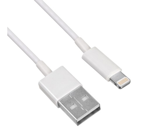 Кабель Buro USB-IP-1.2W2A USB (m)-Lightning (m) 1.2м белый Кабель Buro USB-IP-1.2W2A USB (m)-Lightning (m) 1.2м белый