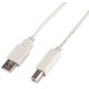 Кабель Buro USB-A-B-1.5C USB A(m) USB B(m) 1.5м