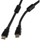 Кабель аудио-видео Buro HDMI (m)/HDMI (m) 1м. феррит.кольца Позолоченные контакты черный (HDMI-V1.4-1MC)